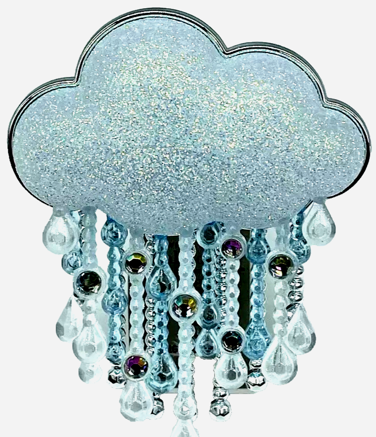 Bath Body Works Blue Ice Rain Cloud Wallflower Plug Light Scent Control 2025-image