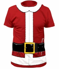 Santa Claus Suit Costume T-Shirt