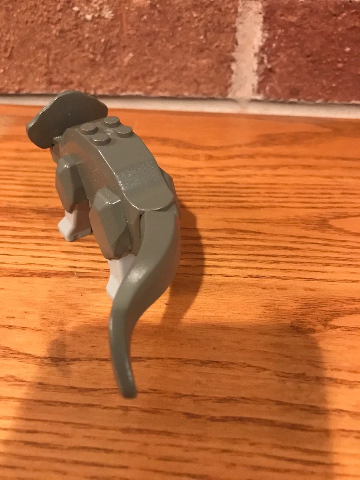 乐高三角龙恐龙动物 5975 冒险家恐龙岛深灰色和浅灰色 — 第 4/4 张图片