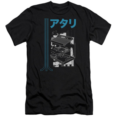 ATARI SCHEMATIC Licensed Adult Men's Graphic Tee Shirt SM-6XL
