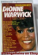The Dionne Warwick Collection 20 Golden Hits Cassette Tape - PLAY TESTED