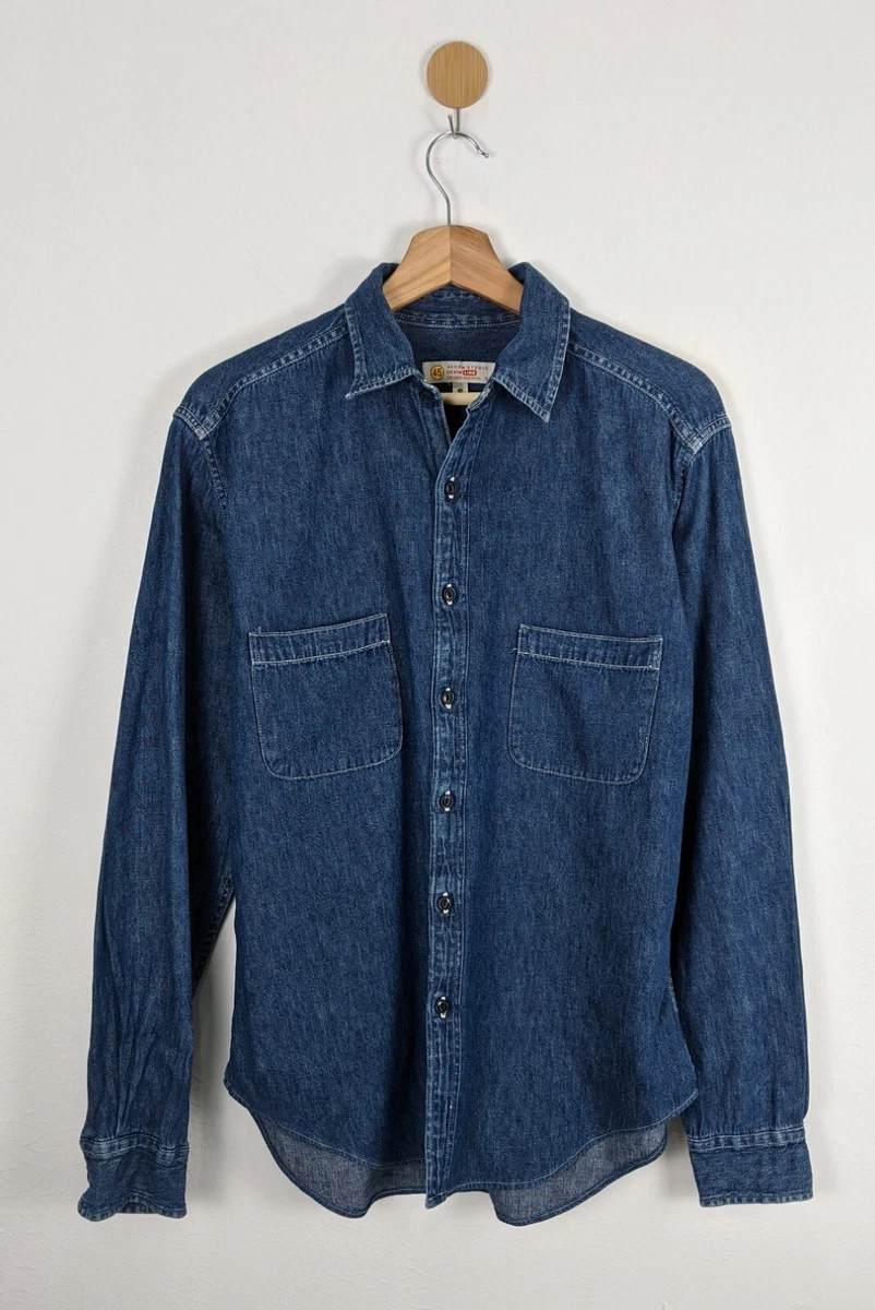 45rpm Long Sleeve Casual Button-Down Shirts for Men for sale | eBay
