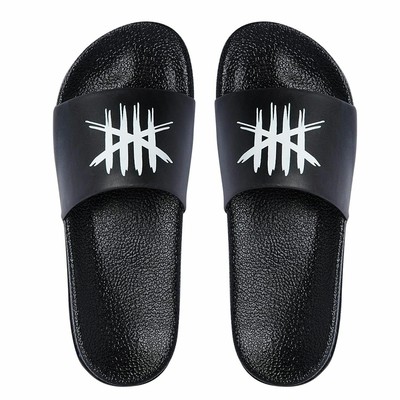 PERY-PAO Flip Flop Open Back Sliders 