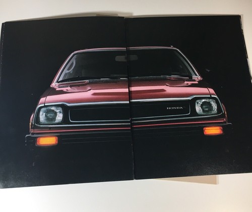 3 Stück Honda Verkaufsprospekt Werbekataloge 1979 1977 Civic Prelude - Bild 8 von 9