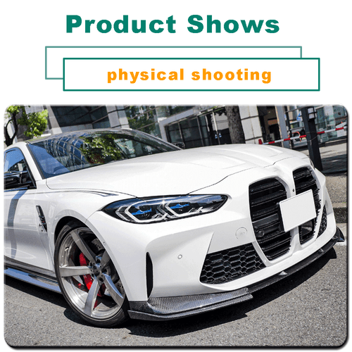 Echt Carbon Frontspoiler Frontlippe Spoilerschwert für BMW G80 M3 G82 G83 M4  - Bild 8 von 12