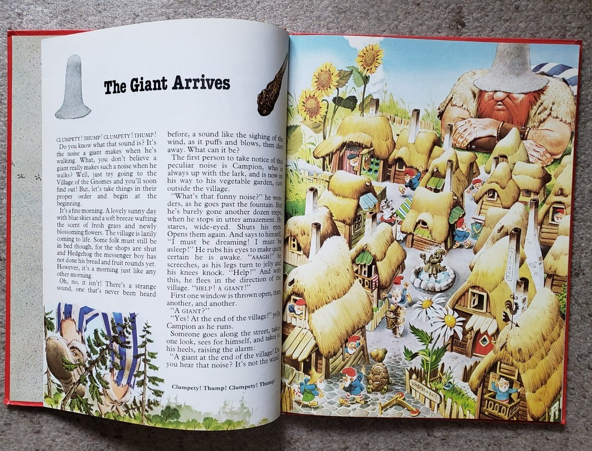 THE WOODLAND FOLK MEET THE GIANTS ~ TONY WOLF 1984 ~ Lge HC | eBay
