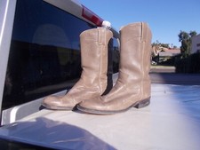 Vintage USA Justin Roper Style L 3067 Western Cowboy Cowgirl Boots Ladies 6.5 A
