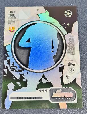 2023-24 Topps Crystal Premium UEFA Lamine Yamal #27 RC