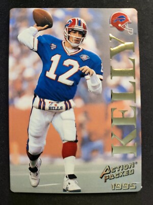 1995 Action Packed Jim Kelly card #28 - Bills