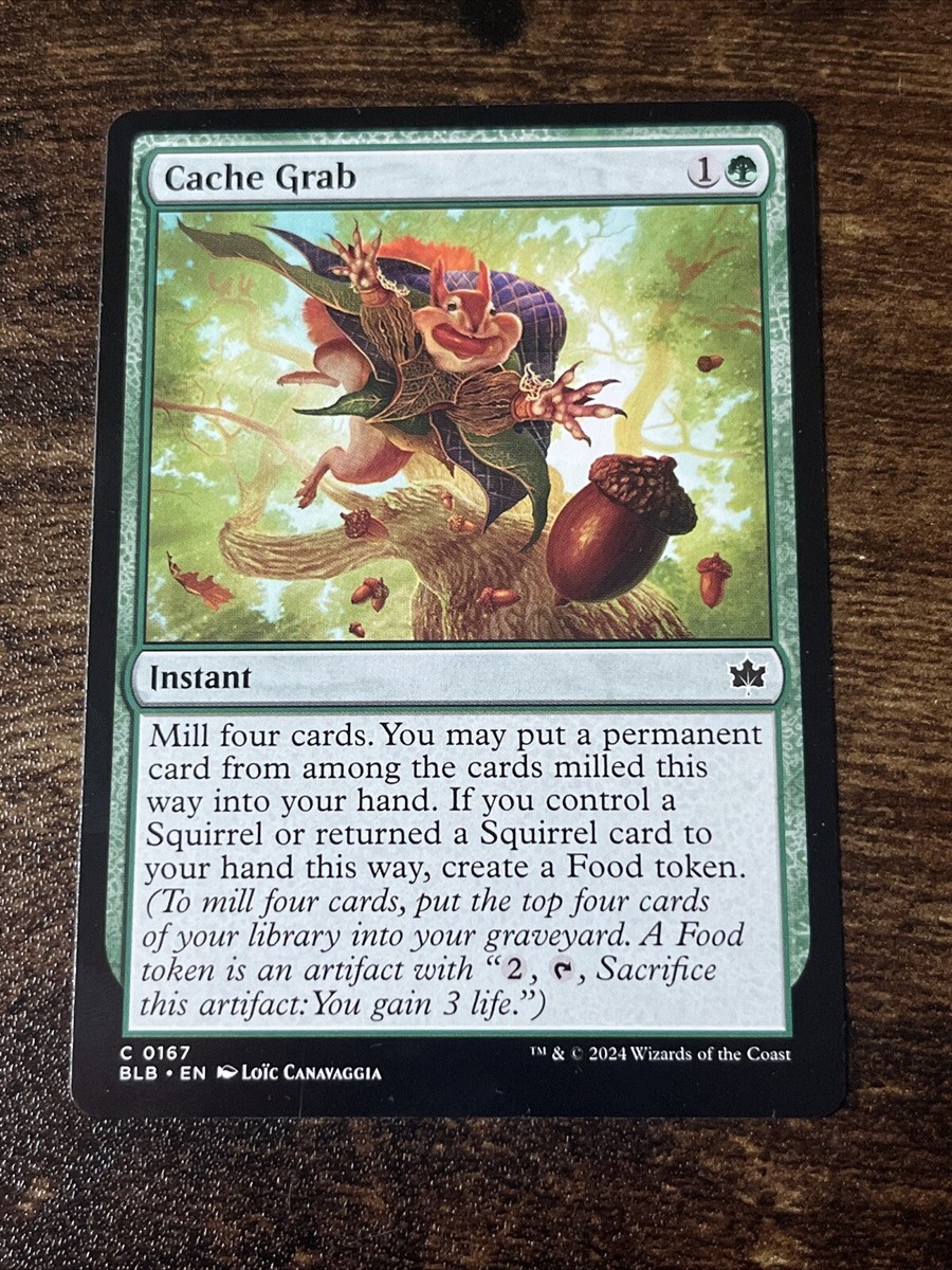 Cache Grab 0167 Bloomburrow MTG Magic The Gathering S2911*