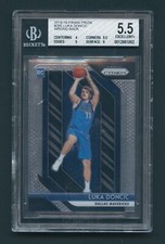 2018 Panini Prizm Rookie RC #280 Luka Doncic Wrong Back Error Card 1/1 BGS 5.5