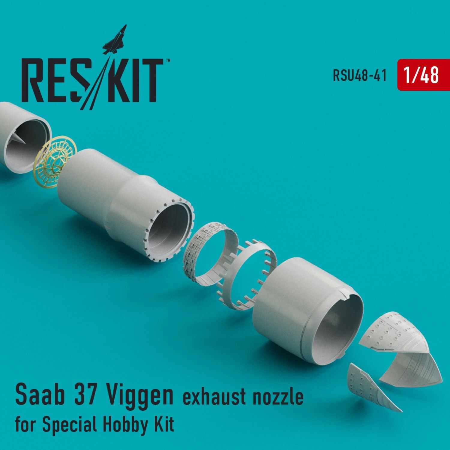 Saab 37 Viggen Exhaust Nozzle 1/48 ResKit RSU48-0041 Special Hobby