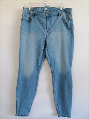 Jeans Femme Taille 18 Bleu Clair - Marque Blue Light - Occasion Très Bon état