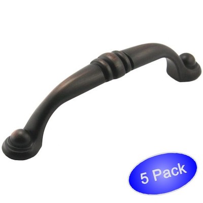 *5 Pack* Cosmas Cabinet Hardware Oil Rubbed Bronze Handles Pulls #2322ORB