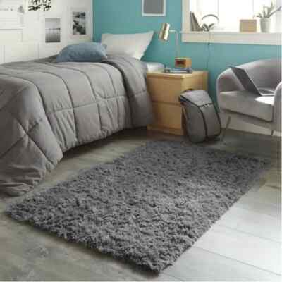 Rugs Living Room Large Grey Area Rugs for Bedroom Anti Slip - Super MCQ408853