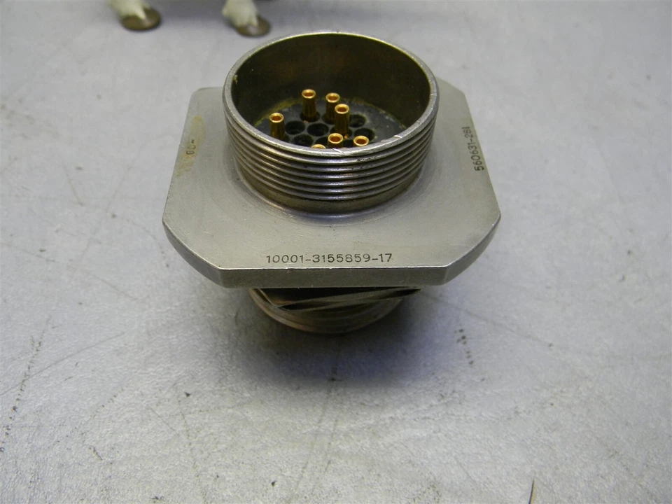 Bendix 560631-28I 24 pin Circular Connector Heavy Duty 10001-3155859-17 - Image 4 of 4