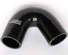 135° Gradi, Silikonbogen, Id 63mm, Tubo Radiatore Arco, Tubo IN Silicone, Nero
