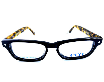 New Modo Stockholm 50mm Black Men's Eyeglasses Frame 50-16-145 Born Recycled .