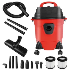 4 Gallon Wet Dry Vacuum Cleaner Wet Dry Shop Vacuum Cleaner for Home,Car,Garage