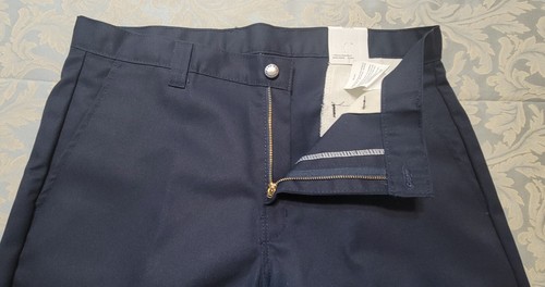 Dickies Navy Core Work Pants Men 34x30 Resists Wrinkles Regular Fit Straight Leg - Picture 7 of 12