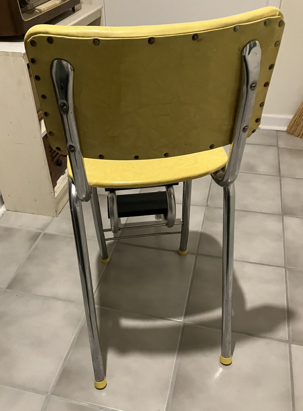 Vintage Kitchen Chair Stool Great Condition original step stool Small