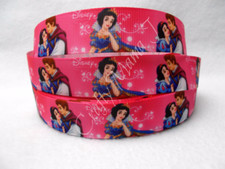 SALE Snow White on 7/8" Grosgrain Ribbon YOUR CHOICE 5 or 10 Yard Princess