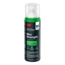 3M Max Strength 90 Multi-Surface Contact Adhesive, 12.6 oz., Low VOC, Max Bond,