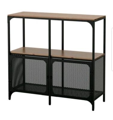 Fjllabo Ikea Industrial Storage Cabinet New Metal Garage Sale