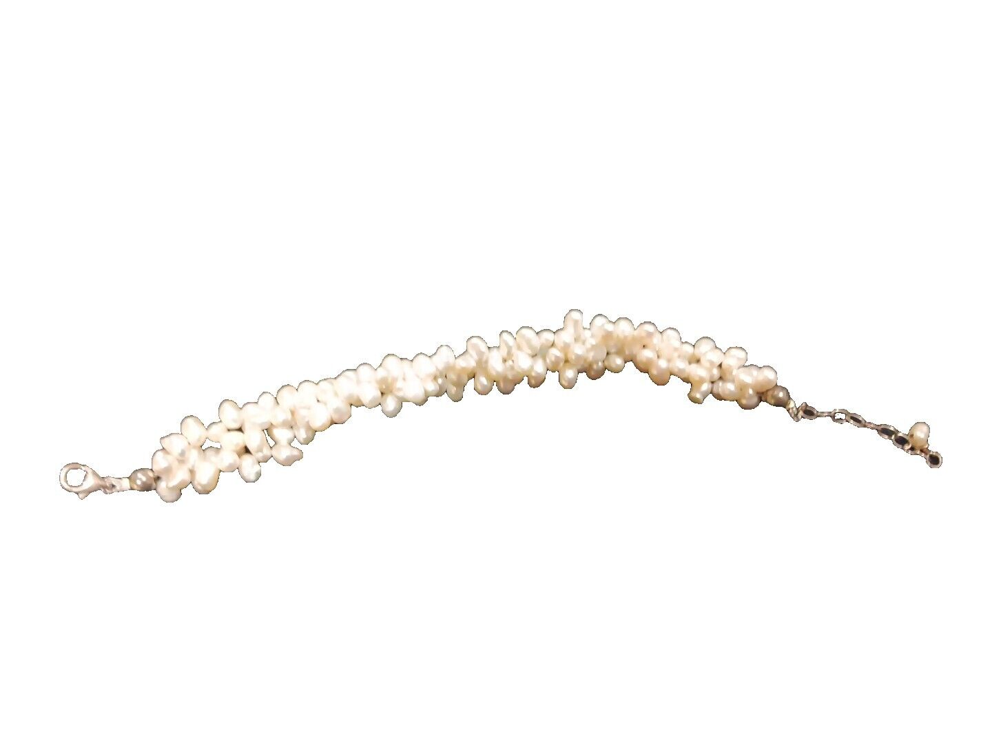 Fresh Water Pearl Cluster Bracelet - image 1