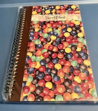 M M'S "SWEET IDEAS" M M'S Hard Cover Spiral Notebook JOURNAL 2007 NEW SEALED