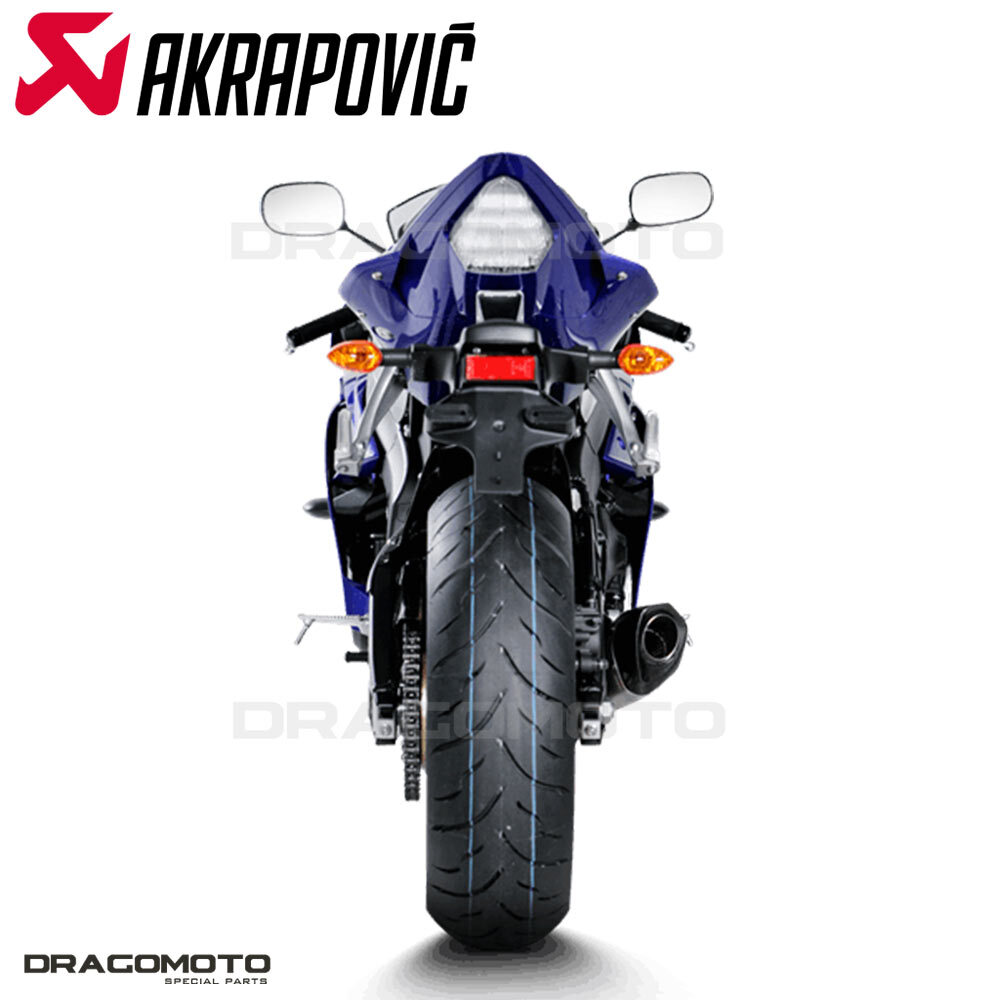 YAMAHA YZF-R6 2010-2022 Exhaust AKRAPOVIC Titanium RC S-Y6SO9-ASZ