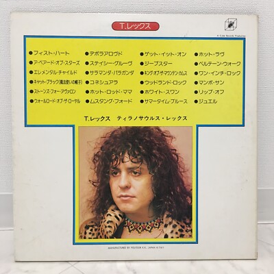 T.REX / PERFECT JAPAN ISSUE DOUBLE LP W/ INSERT | eBay