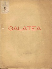 Galatea Broszura Opera Distefano-Villaroel Muzyka Antonio Sabina - Katania