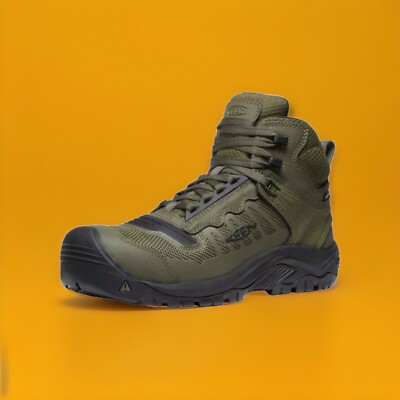 Keen Work Boots Reno KBF WP Carbon Toe Waterproof 1027102D Mens Size 9D New
