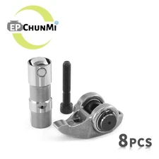 EPChunMi Rocker Arms with Bolts & Valve Lifters Fits 98-20 4.8 5.3 5.7 6.0 6.2L