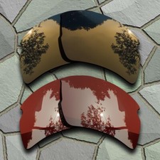 Bronze Copper Bronze Brown Lenses Replacement For-Oakley Flak 2.0 XL Polarized