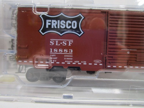 Kadee HO Scale SLSF Frisco 40' PS1 Box Car #18883 8' Door NOS Sealed 5312 - Picture 2 of 4