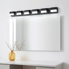 47'' Vanity Light 6 Lights LED Dimmable Bathroom Over Mirror Wall Sconce Fixture