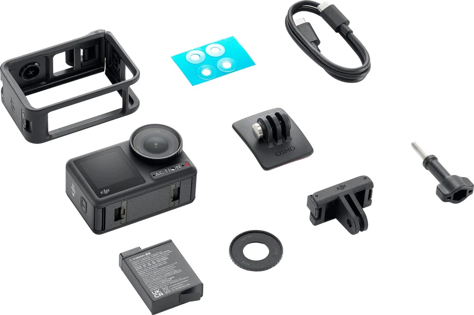 DJI - Osmo Action 4 4K/120fps Waterproof Action Camera Standard Bundle - Image 4 of 4