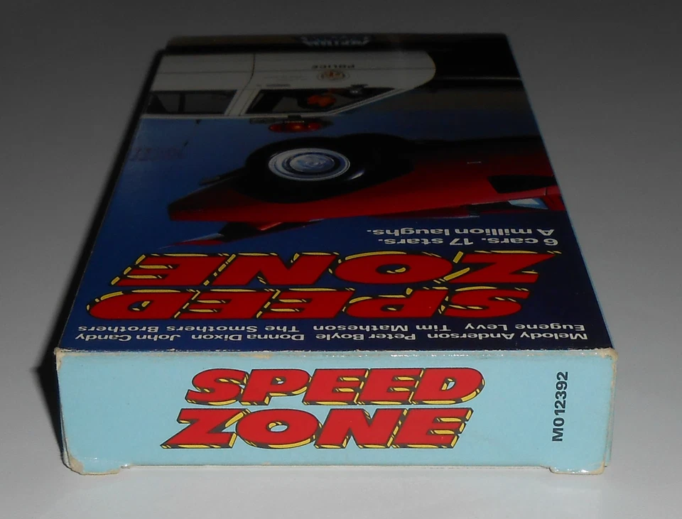 Vtg 1989 1990 SPEED ZONE JOHN CANDY SMOTHERS BROS EUGENE LEVY VHS Tested Rare - Image 4 of 4