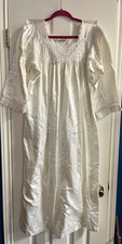 Fabulous Vintage 1980s Christian Dior White Nightgown Size M