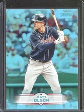 2025 Stadium Club - Matt Olson #5 Light Blue Foil - Atlanta Braves