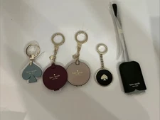 Kate Spade Key Fob Lot 1 Luggage Tag And 4 Key Fobs All 5 Included 