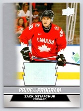 2023 Upper Deck Team Canada Juniors #74 Zack Ostapchuk