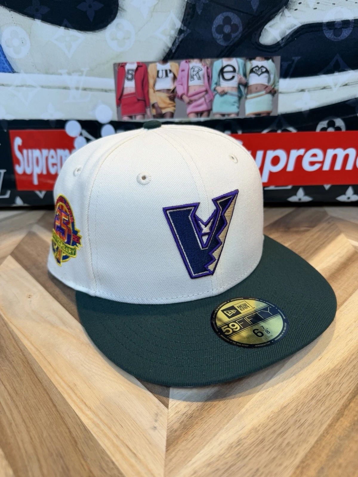 New Era Hat Club Vick Almighty Arizona Diamondbacks Phoenix Suns Fitted 6 7/8