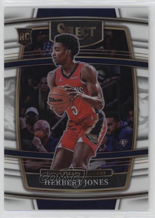 2021-22 Panini Select Concourse White Prizm 137/149 Herbert Jones #45 1k3q