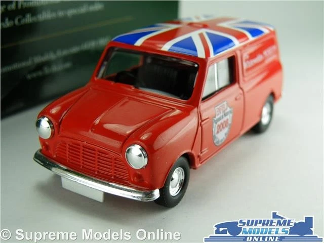 AUSTIN MINI VAN MODEL ENFIELD PAGEANT 2008 1:43 SCALE BMC CAR VANGUARDS LLEDO T - Image 2 of 4