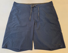 Patagonia Hydro Board Shorts Mens 38 Blue Swim Surf Stretch Lightweight Packable