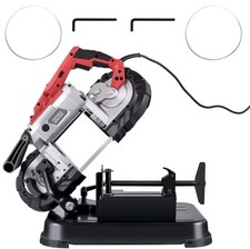 SEGA A NASTRO PORTATILE Troncatrice a Velocità Variabile da 10 Amp Base in Lega