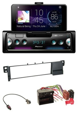 Pioneer USB MP3 Bluetooth DAB Car Stereo for BMW 3 Series E46 (Quadlock)